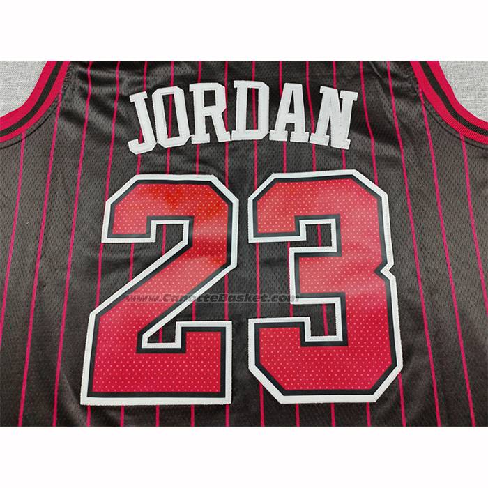 Maglia Chicago Bulls Michael Jordan No 23 Statement 2025-26 Nero